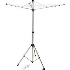 Zilver Luchtbedden Bo-Camp Droogmolen Compact 3-arm