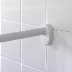 Barres de Rideau de Douche Wenko Barre De Douche Angle Ø 2,5 cm Blanc19216100