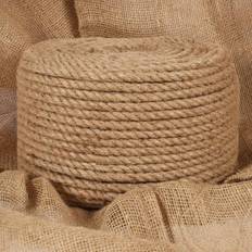 Hilos y Materiales de Costura vidaXL Jute Rope 25 m Long 12 mm Thick n/a