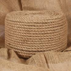 Hilos y Materiales de Costura vidaXL Jute Rope 50 m Long 12 mm Thick n/a