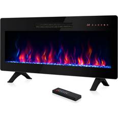 Electric fireplaces wall mounted Belleze 36" Electric Fireplace, 1400 W Wall Mounted/ Freestanding Black 36 Inch Black