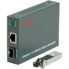 Roline 21131069 Medienkonverter, Gigabit Ethernet, LC