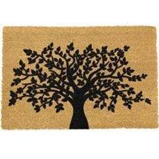 Tree of Life Extra Large Doormat Black