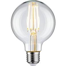 Ljuskällor Paulmann 28956 LED-lamp EEK F A G E27 Klotform 7.5 W 60 W Varmvit 80 mm x 120 mm 1 st