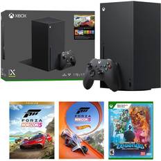 Xbox series x console bundle Microsoft Xbox Series X 1TB SSD Forza Horizon 5 Bundle Minecraft Legend Deluxe Edition