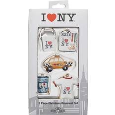 1.2-Inch to 1.5-Inch I Love NY Miniature Set 5-Pack Multicolor