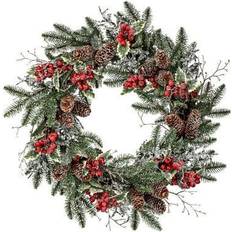 Red Easter Decorations Contemporary Home Living Green Red Sequin Berries Christmas Wreath Easter Decoration