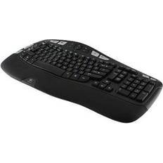 Logitech Ergonomical Keyboards Logitech K350 Wireless (Nordic)