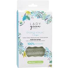 Vrouw Konjac-sponzen Lady Green Konjac Gelaatspons Aloe Vera