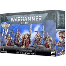 Jeux de Société Games Workshop Figurine Warhammer 40k Adeptus Custodes Custodian Wardens Doré TU