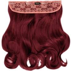 Hair extensions Lullabellz Thick Curly Clip In Hair Extensions 16 inch Burgundy