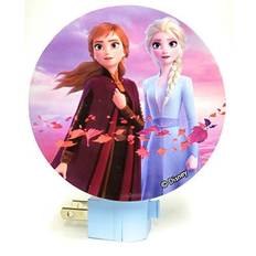 Disney Lighting Disney Frozen II Led Featuring Elsa Anna Enchanted Night Light