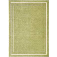 Green indoor outdoor carpet Nourison Essentials Indoor/Outdoor Green 72x108"