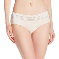 Polka Dots Underwear Warner's No Pinching No Problems Dig Free Lace Hipster - Butterscotch Dot