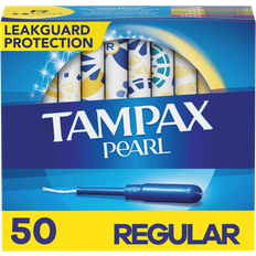 Tampax Toiletries Tampax Pearl Regular Tampons Unscented 50-pack