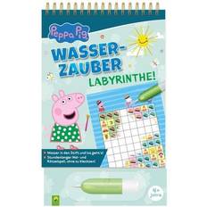 Peppa Pig Wasserzauber Labyrinthe. Einfach mit Wasser malen!