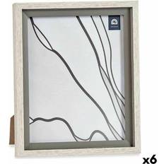 Brown Wall Decorations Gift Decor Crystal Grey Wood Set 24 x 2 x 29 cm Photo Frame