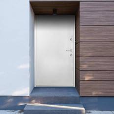 External Door sale vidaXL Front White 100x200 cm Aluminium External Door (x)