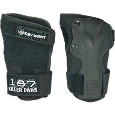 Skateboards Triple 8 187 Killer Pads Derby Wrist Guard, Black, Medium