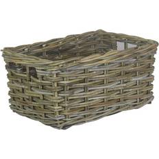 Grey Baskets RED HAMPER Rattan Storage Basket