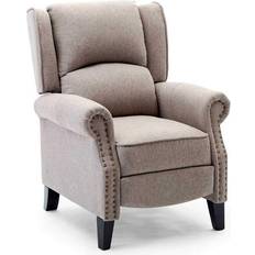 Casters Armchairs More4Homes Pumice More4Homes CHARLOTTE MODERN FABRIC Armchair