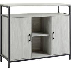 Best Storage Cabinets Homcom Modern Sideboard Steel Frame Storage Cabinet