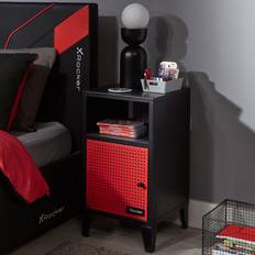 Rot Lagerschränke X-Rocker Mesh-Tek Single Cube Storage Cabinet