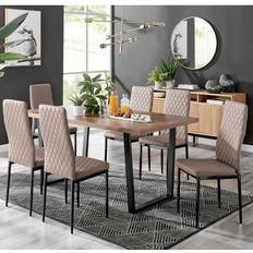 Furniturebox Kylo Dining Set 80x120cm 5pcs