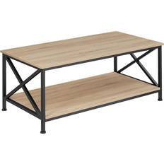 tectake Pittsburgh Oak Sonoma Coffee Table 55x100cm