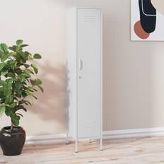 Armarios vidaXL Locker White Storage Cabinet