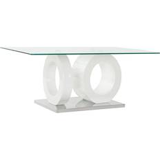 Transparent Tables Basses Dkd Home Decor Café Verre Mdf 110 x 60 x 45 cm Table Basse