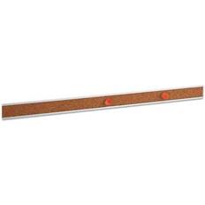 Bulletin Boards Universal UNV43418 18 Cork Bulletin Bar - Brown