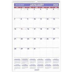 At-A-Glance 2024 22.75 15.5 Monthly Wall Calendar PM3-28-24