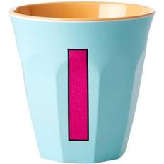 Rice Pinkish Colors Melamine Alphabet Cup I I