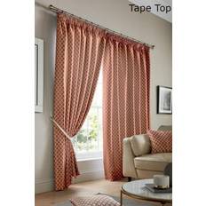 Orange Curtains Alan Symonds Alan Symonds Jacquard Pencil