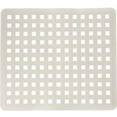 Drainboard Sinks iDESIGN InterDesign Euro Kitchen Protector Regular White Sink Mat