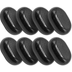 8-Piece Large Black Basalt Hot Stone Set