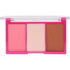 Sunkissed Basmakeup Sunkissed Face Trio 4.2g Blusher With Highlighter Bronzer