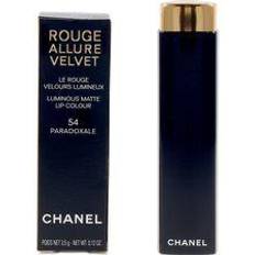 Schwarz Lippenprodukte Chanel Rouge Allure Velvet Luminous Matte Lip Colour #54 Paradoxale