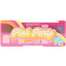 Pink Contouring Sunkissed Pink Party Face Palette 1.7g Bronzer 1.7g Blusher 8.4g Eyeshadow