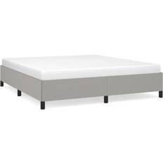 vidaXL Bed Frame Light Super King