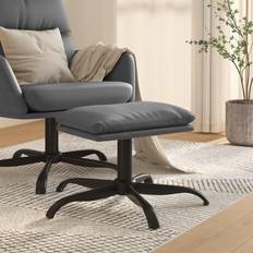 vidaXL kunstlæder Fodskammel 60cm