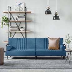 Sammet Soffor vidaXL med armstöd Soffa 3-sits