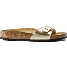 Beige - Damen Sandalen Birkenstock Madrid - Gold