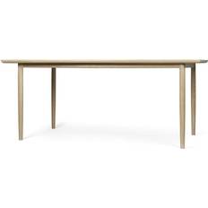 Brdr. Krüger Arv 90 x 180 cm Oak White Oiled Dining Table 90x180cm