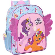 My Little Pony Schulrucksack Wild & free 32 x 38 x 12 cm Blau Rosa