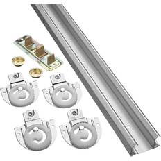 National Hardware V770D-72 Bypass Sliding Door Fitting Set Sliding Galvanized