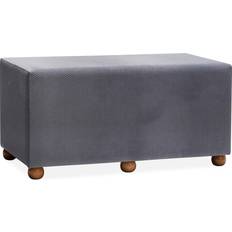 Hanah Home Natur Pallar Hanah Home Genmai Grå/Natur Sittpuff