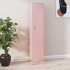 Steel Cabinets vidaXL Locker Pink 35 x 46 x 180 cm Steel Storage Cabinet