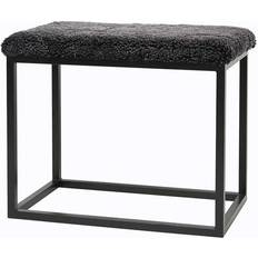 Skammel Palle M Grå 60 x 35 cm